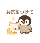 ほっこりなかよし ふわぺんわんこ（個別スタンプ：19）