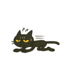けだるい黒猫★けっだるニャン2（個別スタンプ：4）