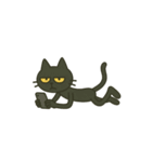 けだるい黒猫★けっだるニャン2（個別スタンプ：6）
