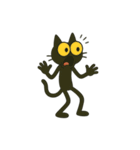 けだるい黒猫★けっだるニャン2（個別スタンプ：7）