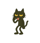 けだるい黒猫★けっだるニャン2（個別スタンプ：8）