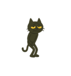 けだるい黒猫★けっだるニャン2（個別スタンプ：9）