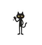 けだるい黒猫★けっだるニャン2（個別スタンプ：14）