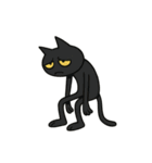 けだるい黒猫★けっだるニャン2（個別スタンプ：19）