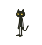 けだるい黒猫★けっだるニャン2（個別スタンプ：20）