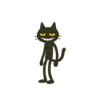 けだるい黒猫★けっだるニャン2（個別スタンプ：25）