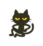 けだるい黒猫★けっだるニャン2（個別スタンプ：31）