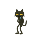 けだるい黒猫★けっだるニャン2（個別スタンプ：33）