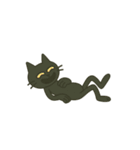 けだるい黒猫★けっだるニャン2（個別スタンプ：34）