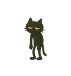 けだるい黒猫★けっだるニャン2（個別スタンプ：35）