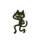 けだるい黒猫★けっだるニャン2（個別スタンプ：37）