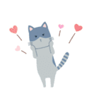 北欧風＊大人かわいい森のどうぶつ達（個別スタンプ：34）