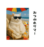 お猫様の吹き出しスタンプ2（個別スタンプ：5）