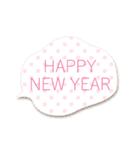 一年中使える♥新年からのイベント吹き出し（個別スタンプ：3）
