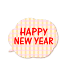 一年中使える♥新年からのイベント吹き出し（個別スタンプ：6）