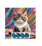 表情40変！ネコ劇場 【17】（個別スタンプ：28）