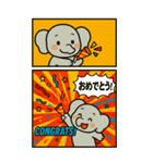 あめこみアニマル｜日常会話編（個別スタンプ：15）