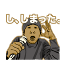ボーカルLOVE 3 ～ボーカルは顔で歌う～（個別スタンプ：25）