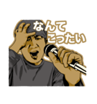 ボーカルLOVE 3 ～ボーカルは顔で歌う～（個別スタンプ：34）