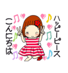 ひま子ちゃん680大人女子毎日色々スタンプ（個別スタンプ：2）