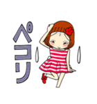 ひま子ちゃん680大人女子毎日色々スタンプ（個別スタンプ：27）
