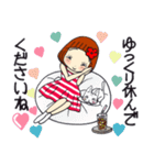 ひま子ちゃん680大人女子毎日色々スタンプ（個別スタンプ：37）