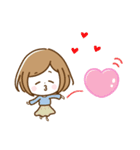 ナチュラル♡ボブガール【やさしい敬語】（個別スタンプ：22）