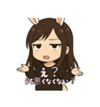 毒舌ウサの毎日（個別スタンプ：3）