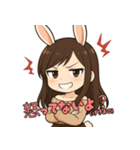 毒舌ウサの毎日（個別スタンプ：8）