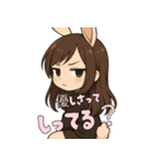 毒舌ウサの毎日（個別スタンプ：10）