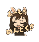 毒舌ウサの毎日（個別スタンプ：16）