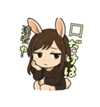 毒舌ウサの毎日（個別スタンプ：22）