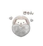 ハリネズミと推し活*黒（個別スタンプ：2）