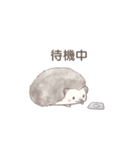 ハリネズミと推し活*黒（個別スタンプ：30）