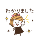【敬語】ずっと使える☆かわいい女子Vol.1（個別スタンプ：8）