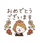 【敬語】ずっと使える☆かわいい女子Vol.1（個別スタンプ：16）
