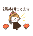 【敬語】ずっと使える☆かわいい女子Vol.1（個別スタンプ：38）