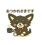 プリチワのお仕事がんばるワン！（個別スタンプ：13）