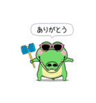 ワニ部長 サル課長 ブタ係長 ほか社畜多数（個別スタンプ：15）