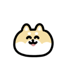 柴犬のリアクション 動くスタンプ（個別スタンプ：7）