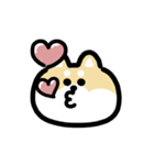 柴犬のリアクション 動くスタンプ（個別スタンプ：11）