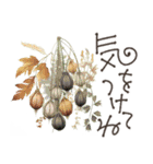 大人の挨拶♡品よくおしゃれに♡ハーブ＆花（個別スタンプ：32）