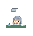 ぱっつんゆうちゃん ep.1：OLの日々（個別スタンプ：16）