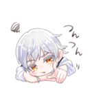 鶴丸国永と もちもちバーズ（個別スタンプ：16）