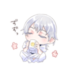 鶴丸国永と もちもちバーズ（個別スタンプ：22）