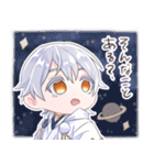 鶴丸国永と もちもちバーズ（個別スタンプ：37）