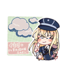毎日お知らせ！短刀たちの天気予報（個別スタンプ：5）