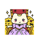 プリンセス猫の日常（韓国語＆日本語）（個別スタンプ：18）