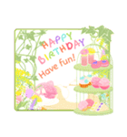 英語版 花咲く 母の日＆誕生日 癒しのお花（個別スタンプ：8）