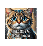 ネコたちのいろんな気分（個別スタンプ：5）